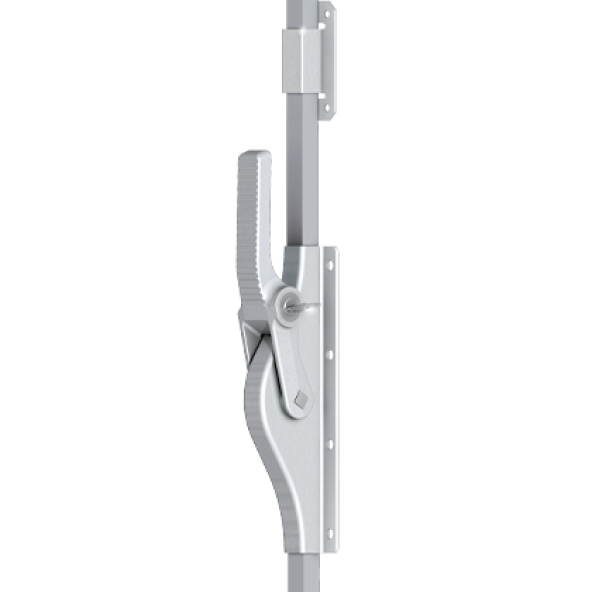 Crémone à levier renforcée FUHR 902 Argent 16 mm