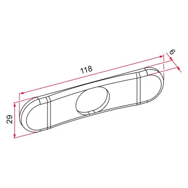 Contreplaque pour cylindre rond Tirard AA40