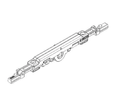 Crémone GIESSE B3750 POUR PORTE KAWNEER