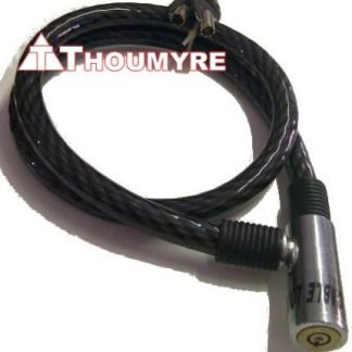 CABLE ANTIVOL DIAMETRE 15mm LONGEUR 1000mm