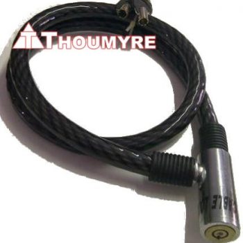 CABLE ANTIVOL DIAMETRE 15mm LONGEUR 1000mm