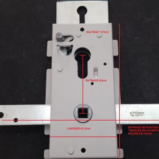 SERRURE DE GARAGE PROFIL EUROPEEN