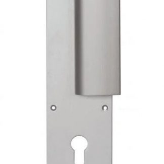 Poignée de tirage sur plaque 240x65 EUROWALE  pour cylindre européen