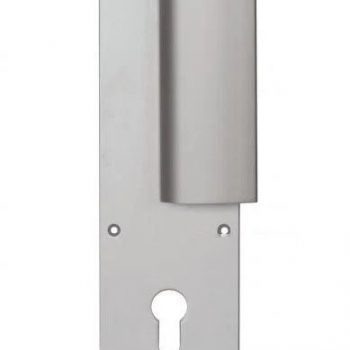 Poignée de tirage sur plaque 240x65 EUROWALE  pour cylindre européen