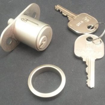 Serrure poussoir autobloquant Hafele