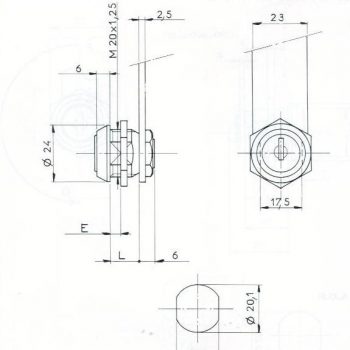 SER.BATT-L18mm-ECROU-2C