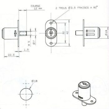 POUSSOIR HL AUTO-BLOQUANT-2C