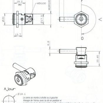 S.PENE COULISSANT-ECROU-2C