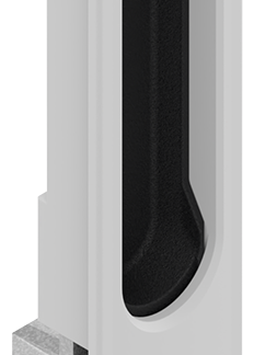 Fermeture pour baie coulissante alu La croisée D.S.