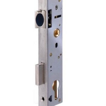 SERRURE A LARDER A PROFIL EUROPEEN POUR MENUISERIE METAL - PD+T/2-L36-ENTRAXE 92