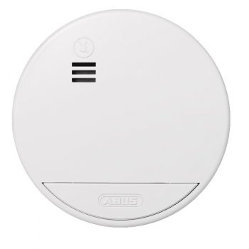 Détecteur autonome avertisseur de fumée optique qui enregistre de manière fiable la présence de fumée et déclenche une alarme sonore.