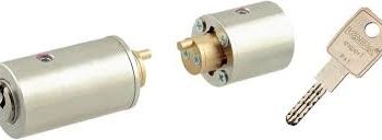 JEU DE CYLINDRES ADAPTABLE SERRURE JPM-KESO - 4 CLES HAUTE SECURITE