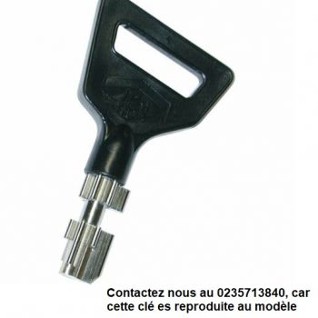 La clé JPM 405 est une clé à pompe haute sécurité