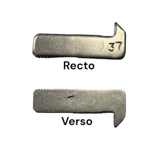 Pêne crochet pour serrure baie coulissante alu