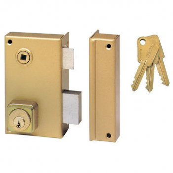 Bricard Serrure en applique verticale pour portail