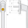poignee de fenetre abus Abus FG 100