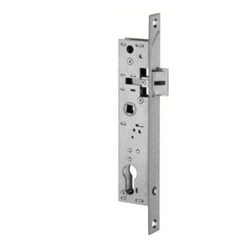 Serrure encastrée Bec de cane Metalux axe 24,5