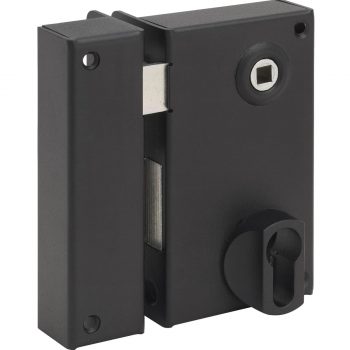 serrure verticale à fouillot