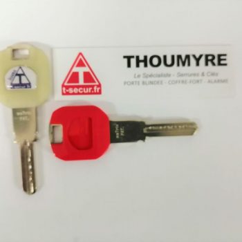 Clé de sécurité DORMA KABA MATRIX