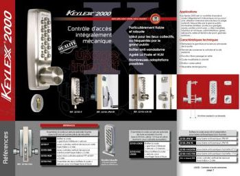 SERRURE A CODE THOUMYRE KEYLEX 200