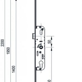 Schémas téchnique serrure 6.35