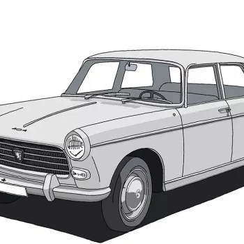 Clé de véhicule ancien