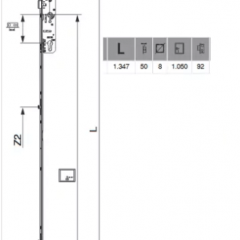 SERRURE MACO B-TV E92 DM28 g-ts 203696/204048/59900/55395