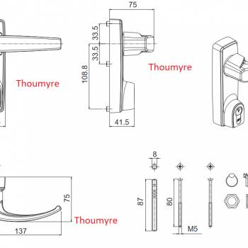 fiche technique antipanique AV SAVIO