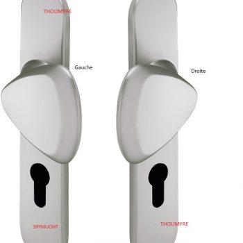 Poignée de porte paliere VACHETTE Twist