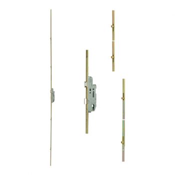 serrure FUHR 855 03L 35/92 mm- 4 galets manœuvre à la clé