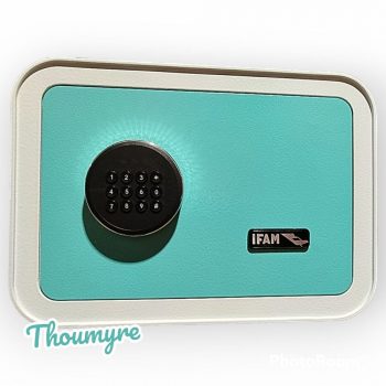 Coffre fort bleu IFAM safestone