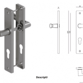 Poignée vachette série flex