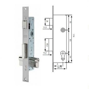 Serrure à point unique 2210E