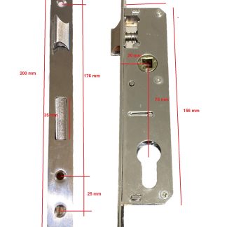 Serrure de portail portillon
