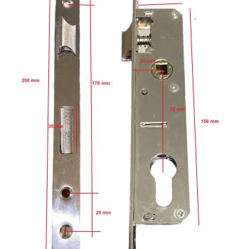 Serrure de portail portillon