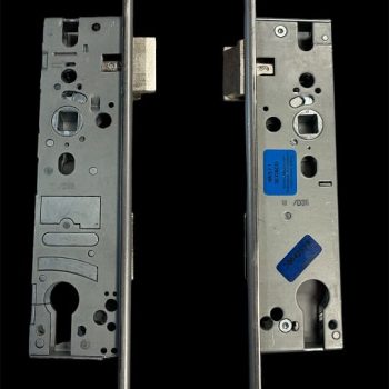 Serrure 1 point encastrée SCHUCO 279496 34/92 Têtière 24 mm