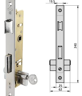 Serrure-CVL-1-point-serie-1984-avec-pene-dormant-et-demi-tour