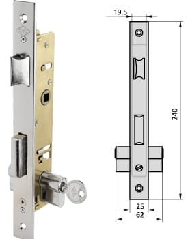 Serrure-CVL-1-point-serie-1984-avec-pene-dormant-et-demi-tour