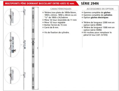 Serrure-CVL-serie-294N