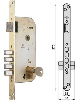 Serrure-de-securite-CVL-serie-4000-avec-pene-dormant-a-boulons