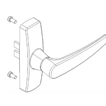 poignee kawneer 1 doigt