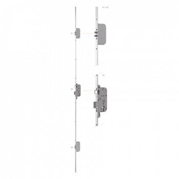 MARC 735 Serrure 3 coffres RIGHINI
