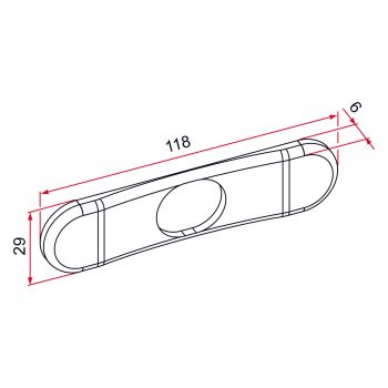 Tirard Contreplaque pour serrure de volets roulants