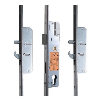 Serrure multipoints KFV AS 2600 TU24 crochets goujons