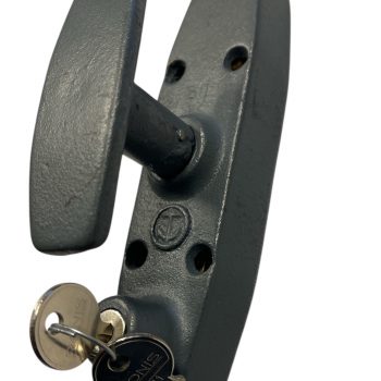 Crémone applique RONIS fonte RY50 1/2 ROND16-2 clés