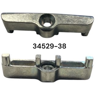 Gâche de galet MACO 34529-38 pour PVC