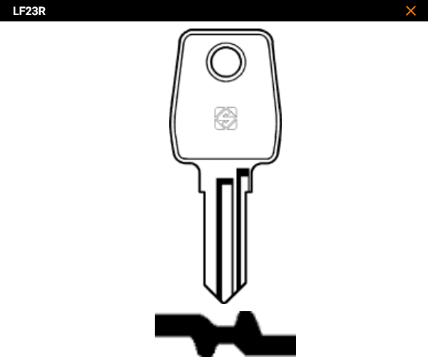 Clé LF LF23R