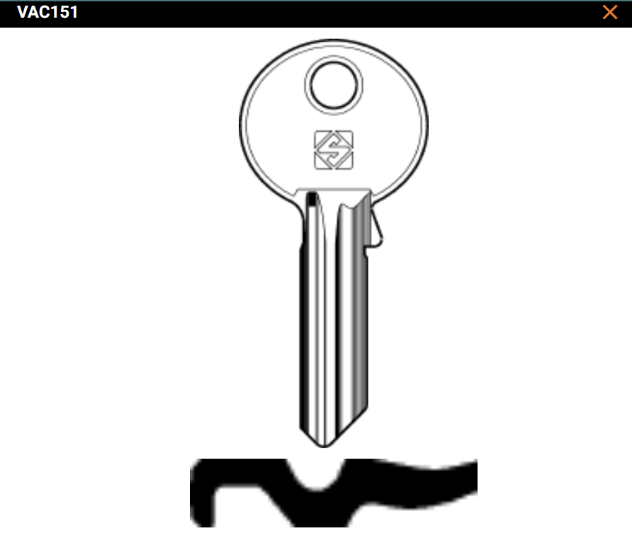 clé Vachette VAC151