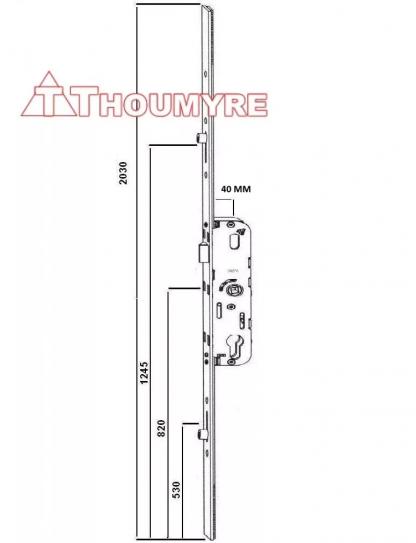 SERRURE gu 420740