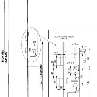 Serruer GU FERCO EUROPA 50-70-2 galets - 6-32298-RT60-0-A